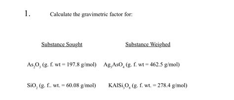 how to calculate gravimetric temperature